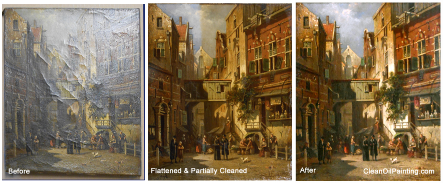 Oil Painting Restoration, Cleaning & Repair Service: National / New